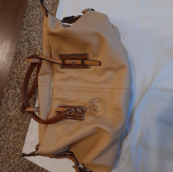 MG Collection Adele Embroidered Evening Purse, Champagne, NWOT. - Picture 3 of 10